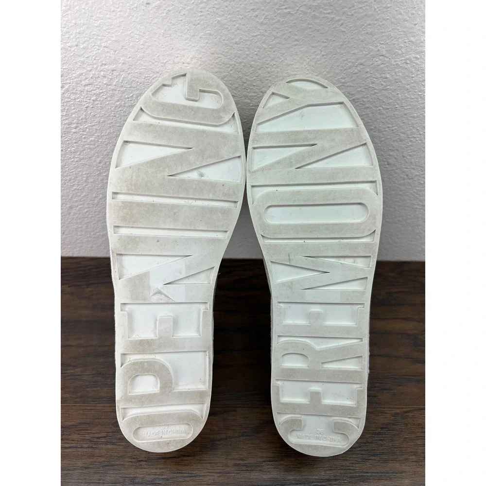 Opening Ceremony Women s 36 US 6 Cici Denim Light Wash Platform Sneakers Flats